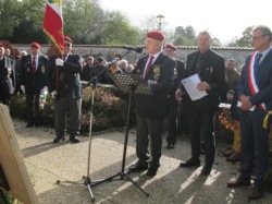 Commémoration à Rochetrejoux