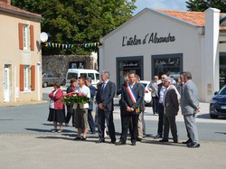 Stèle du maquis - Mervent 2014